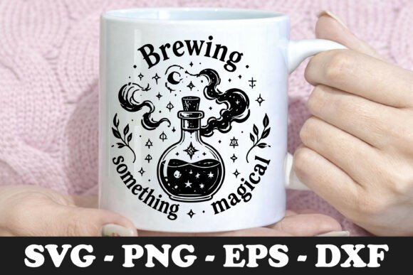 Download Brewing Something Magical | Witchy SVG - Magical Collection
