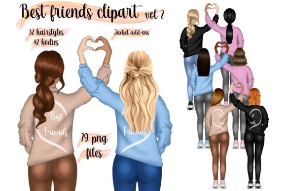 Download Best Friends Vol.2 Clipart - Friends Collection