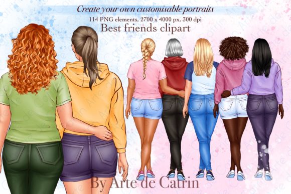Download My Best Friends Clipart, Besties Clipart - Friends Collection