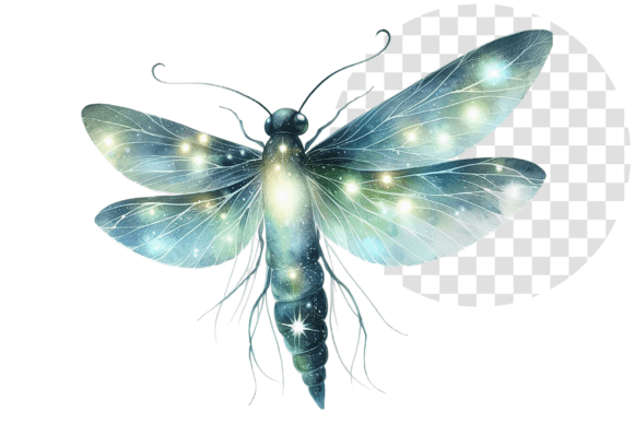 Download Magical Watercolor Firefly Mystical - Magical Collection
