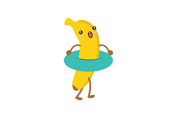 Download Kawaii Banana Fruit Cute Illustration - Premium Bundle