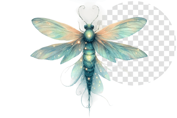Download Magical Watercolor Firefly Mystical - Magical Collection