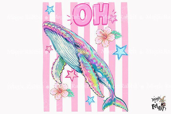 Download Pink Whale Oh Hawaii PNG - Whale Collection
