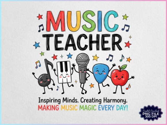 Download Music Teacher Doodles Friends PNG - Friends Collection