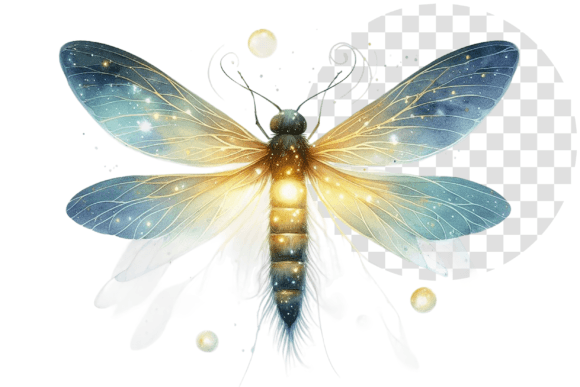 Download Magical Watercolor Firefly Mystical - Magical Collection