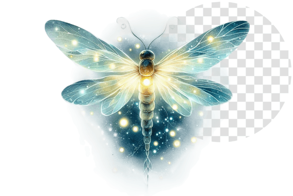 Download Magical Watercolor Firefly Mystical - Magical Collection