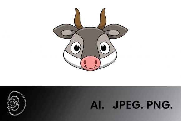 Download Chamois Head Cute Illustration - Cute illustration Collection