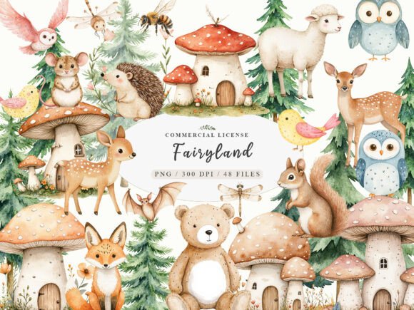 Download Woodland Forest Animals Friends Clipart - Friends Collection