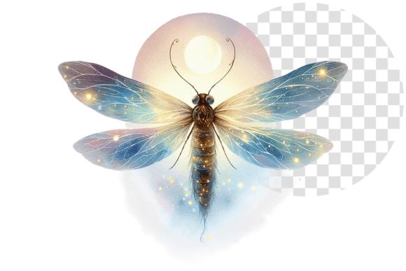 Download Magical Watercolor Firefly Mystical - Magical Collection